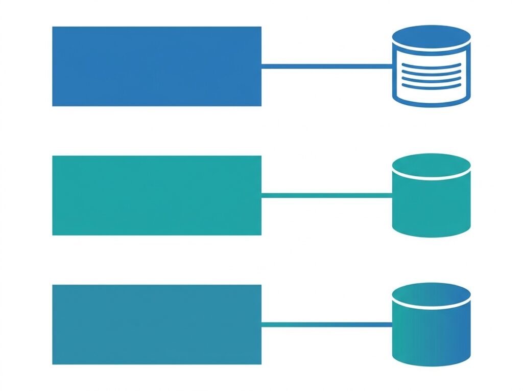 Each Power BI pipeline stage connecting to its own development, test, and production data source